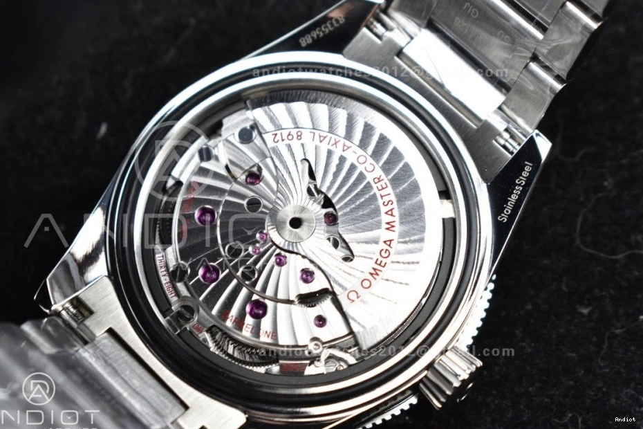 SS Heritage Super on 300 A8912 1:1 Clone Seamaster Edition Blue Best Bracelet Dial VSF 0102